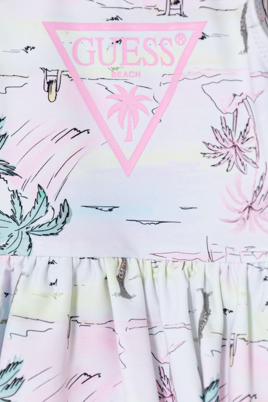 Dziewczynka Guess strój kąpielowy jednoczęściowy niemowlęcy A6GZ00.MC052.PPY2.M biały