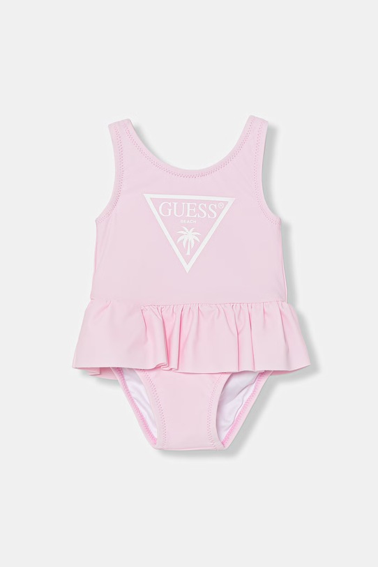 Guess strój kąpielowy jednoczęściowy niemowlęcy różowy A6GZ01.KCA60.PPY2.M