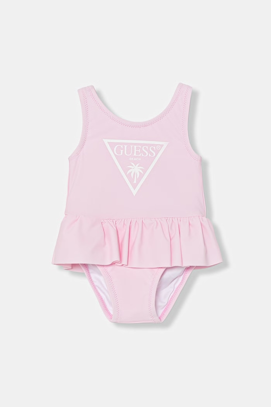 Guess strój kąpielowy jednoczęściowy niemowlęcy różowy A6GZ01.KCA60.PPY2.M
