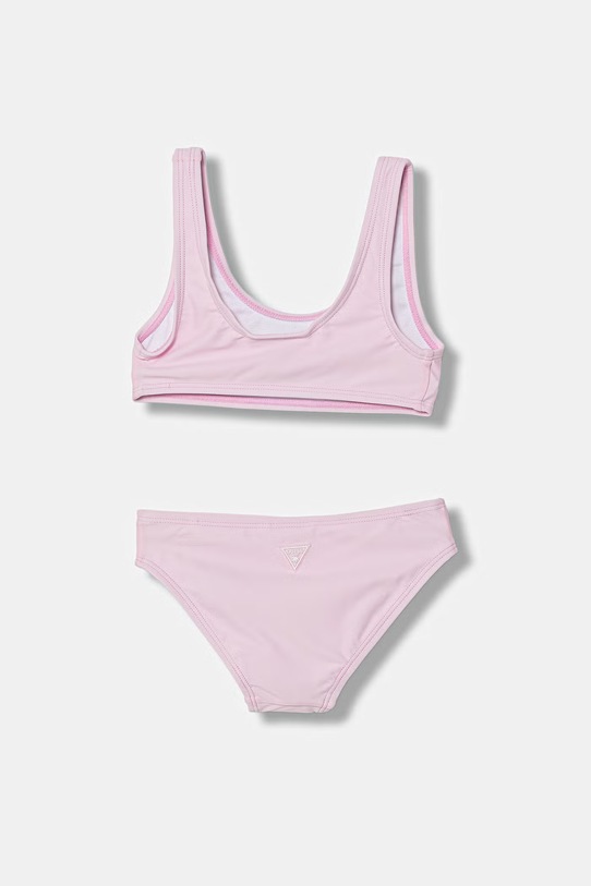 Guess strój kąpielowy dwuczęściowy dziecięcy J6GZ28.KCA60.PPY2.M różowy SS26
