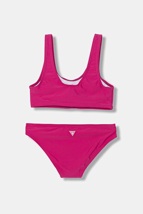 Guess strój kąpielowy dwuczęściowy dziecięcy J6GZ28.KCA60.PPY2.M różowy SS26