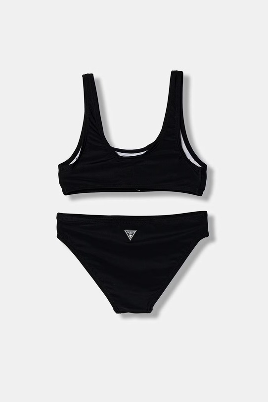 Guess strój kąpielowy dwuczęściowy dziecięcy J6GZ28.KCA60.PPY2.M czarny SS26