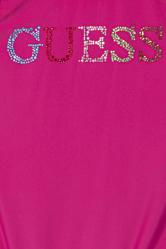 Dziewczynka Guess strój kąpielowy jednoczęściowy dziecięcy J6GZ29.KCA60.PPY2.M różowy