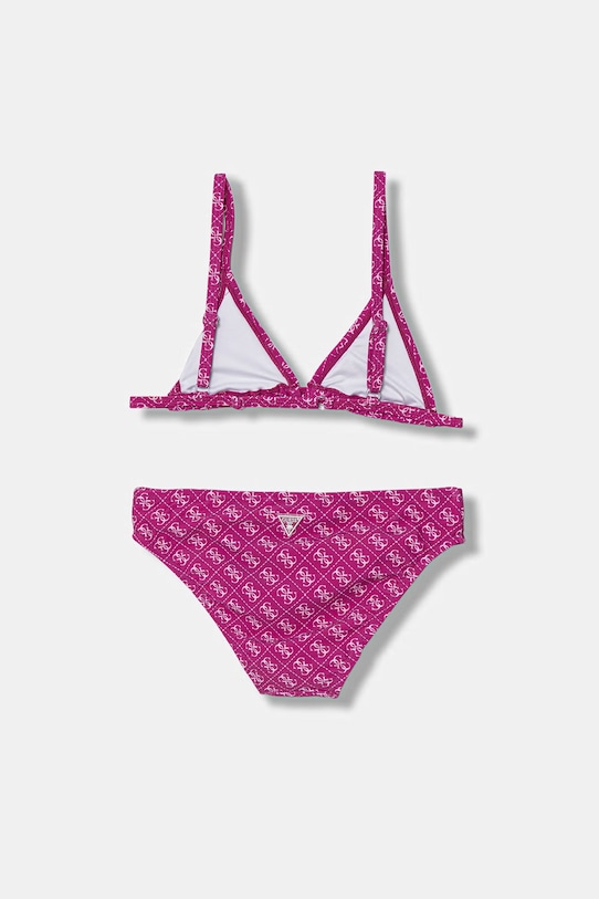 Guess strój kąpielowy dwuczęściowy dziecięcy J6GZ31.MC052.PPY2.M różowy SS26