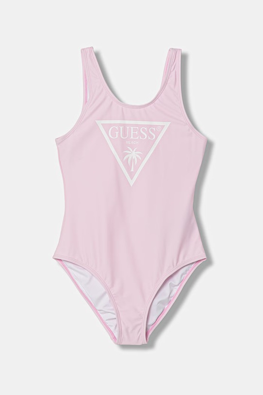 Guess strój kąpielowy jednoczęściowy dziecięcy różowy J6GZ33.KCA60.PPY2.M