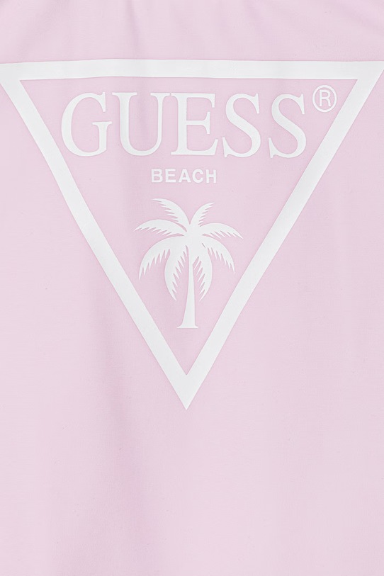 Dziewczynka Guess strój kąpielowy jednoczęściowy dziecięcy J6GZ33.KCA60.PPY2.M różowy