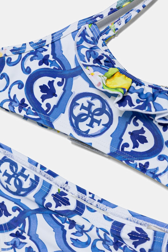 Κοριτσίστικα Guess Μαγιό δύο τεμαχίων παιδικά J6GZ34.MC052.PPY2.M μπλε