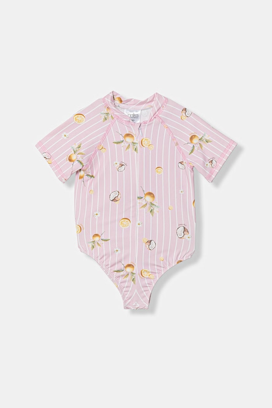 Jamiks strój kąpielowy jednoczęściowy dziecięcy ZOJKA różowy ZOJKA.Kom.plaz.JLI126.G