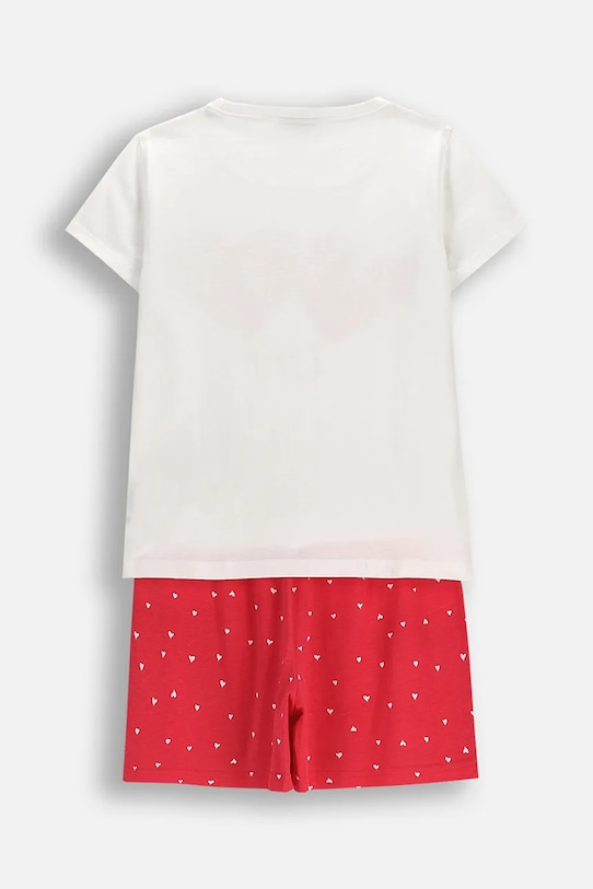 Detské bavlnené pyžamo Coccodrillo WC6448203PJS ružová SS26