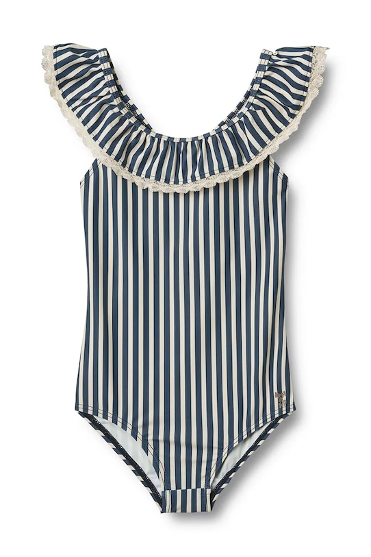 Wheat jednoczęściowy strój kąpielowy dziecięcy miękka granatowy 1737.169R.GRS