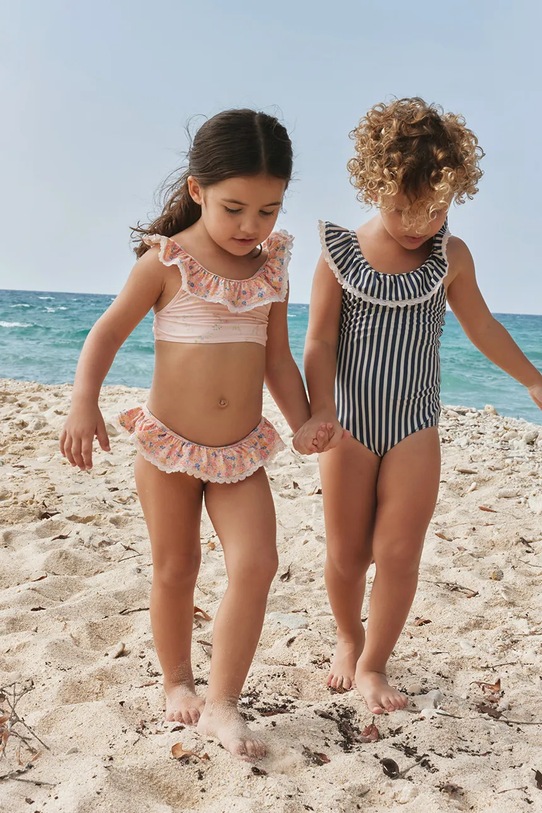 Wheat jednoczęściowy strój kąpielowy dziecięcy granatowy 1737.169R.GRS