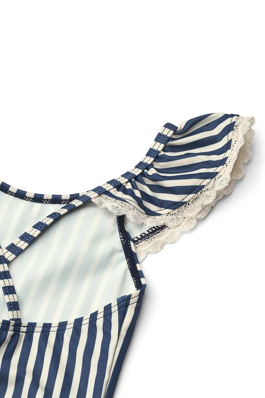 Dziewczynka Wheat jednoczęściowy strój kąpielowy dziecięcy 1737.169R.GRS granatowy