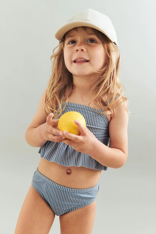 Wheat dwuczęściowy strój kąpielowy dziecięcy komplet niebieski 1745.169R.GRS