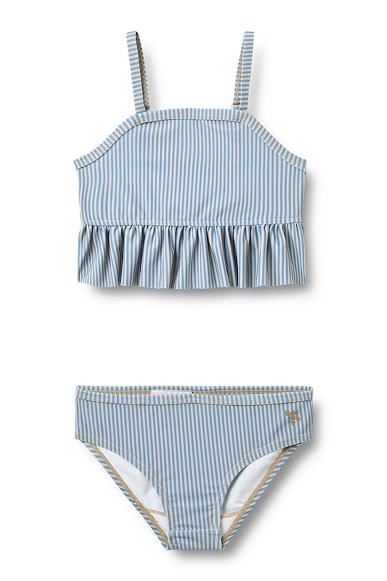 Wheat dwuczęściowy strój kąpielowy dziecięcy 1745.169R.GRS niebieski SS26