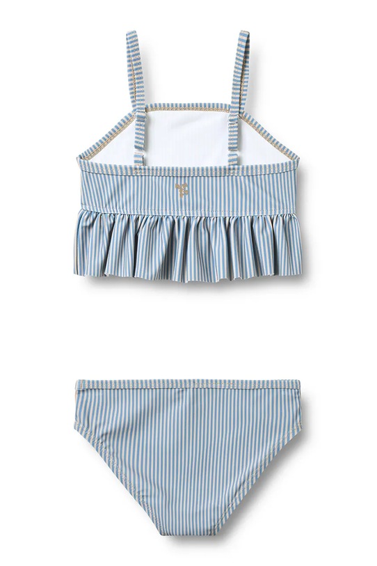 Dziewczynka Wheat dwuczęściowy strój kąpielowy dziecięcy 1745.169R.GRS niebieski