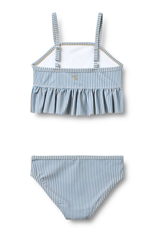 Dziewczynka Wheat dwuczęściowy strój kąpielowy dziecięcy 1745.169R.GRS niebieski