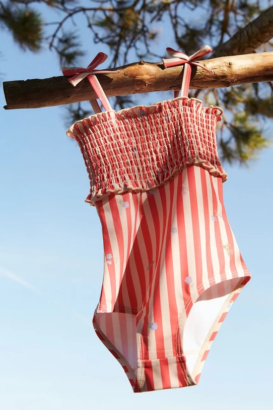 Wheat strój kąpielowy jednoczęściowy dziecięcy 1749.169R.GRS czerwony