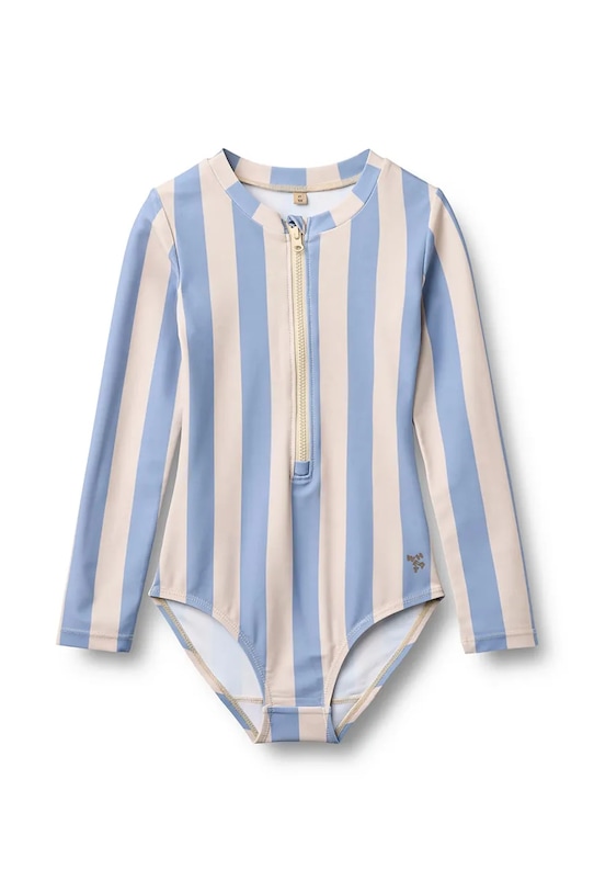 Wheat strój kąpielowy jednoczęściowy dziecięcy niebieski 1751.169R.GRS