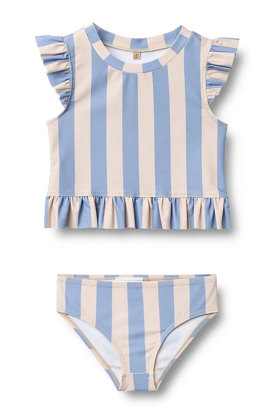 Wheat strój kąpielowy dwuczęściowy dziecięcy niebieski 1755.169R.GRS