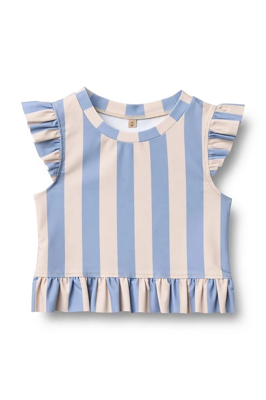 Dziewczynka Wheat strój kąpielowy dwuczęściowy dziecięcy 1755.169R.GRS niebieski