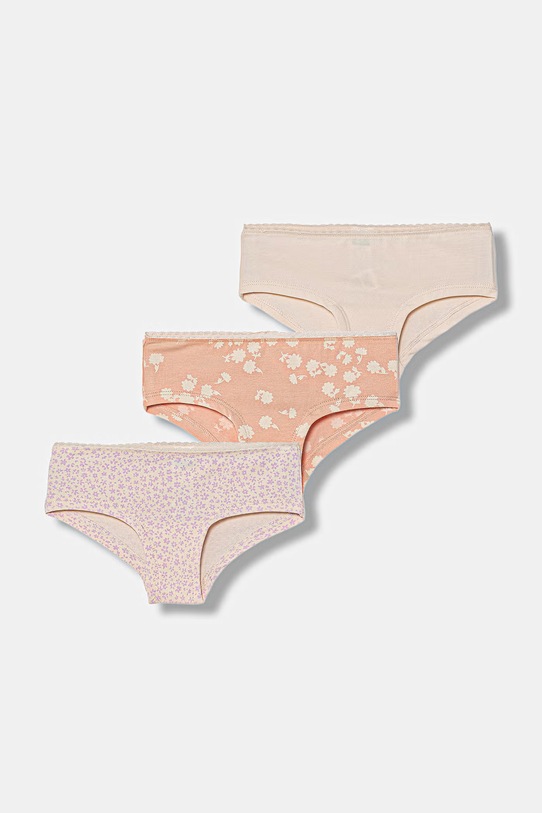 United Colors of Benetton figi dziecięce bawełniane z elastanem 3-pack pomarańczowy 31LV0S031.G.Stagionale