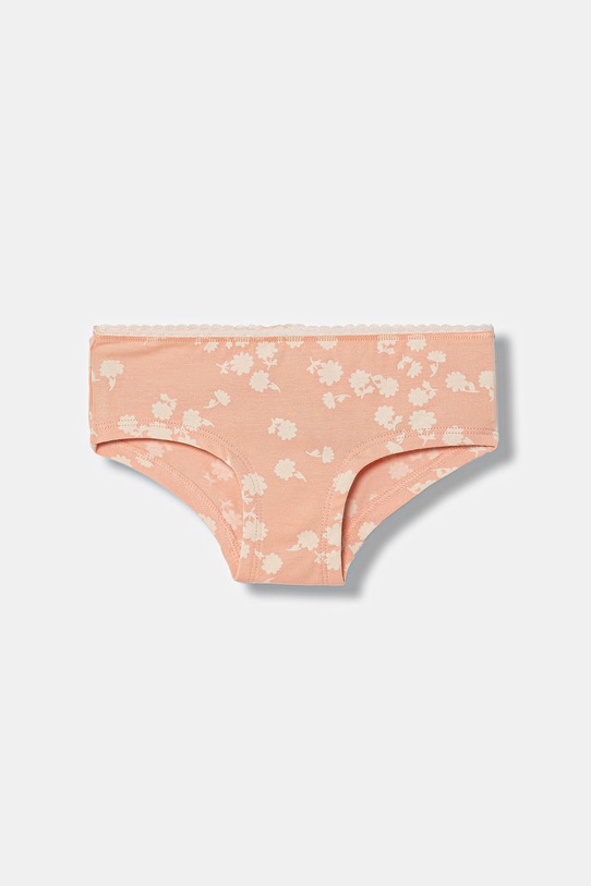 Dziewczynka United Colors of Benetton figi dziecięce bawełniane z elastanem 3-pack 31LV0S031.G.Stagionale pomarańczowy