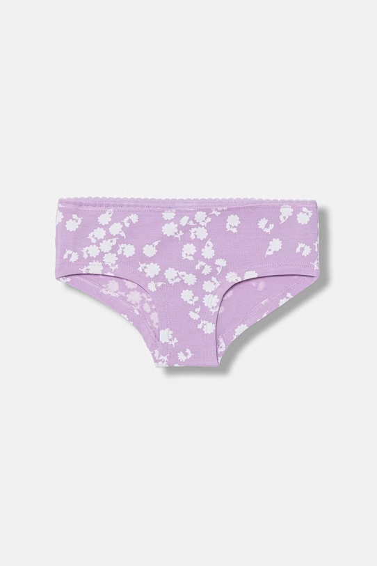 United Colors of Benetton figi dziecięce bawełniane z elastanem 3-pack fioletowy 31LV0S031.G.Stagionale