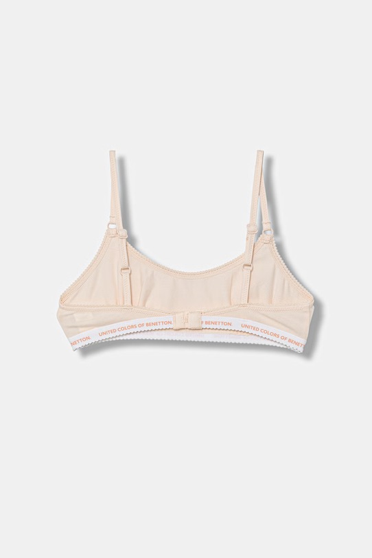 United Colors of Benetton podprsenka dětská bavlněná s elastanem 2-pack 3MC10R1IN.G.Stagionale oranžová SS26