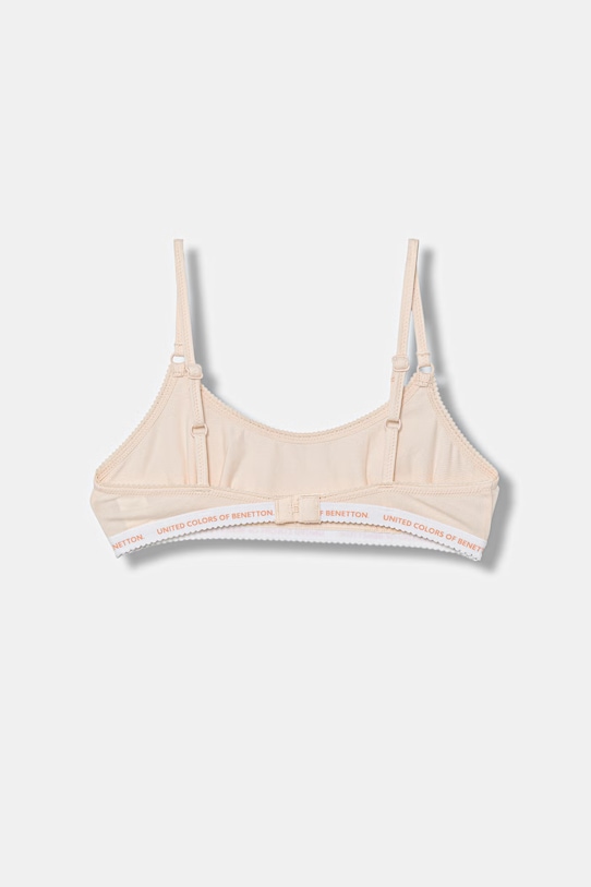 United Colors of Benetton podprsenka dětská bavlněná s elastanem 2-pack 3MC10R1IN.G.Stagionale oranžová SS26