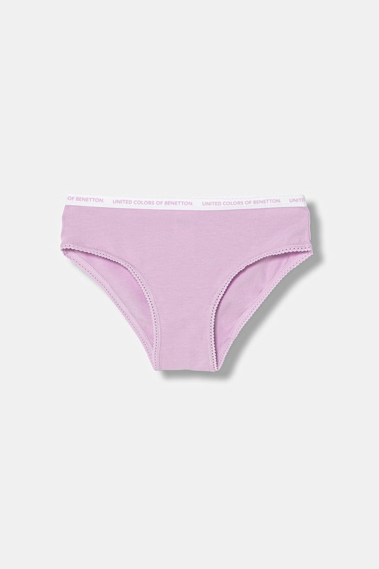 Dziewczynka United Colors of Benetton figi dziecięce 2-pack 3MC10S1BF.G.Stagionale pomarańczowy