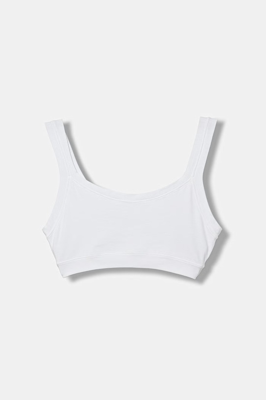 United Colors of Benetton biustonosz dziecięcy bawełniany 2-pack 3RDW0R00A.G.Stagionale biały SS26