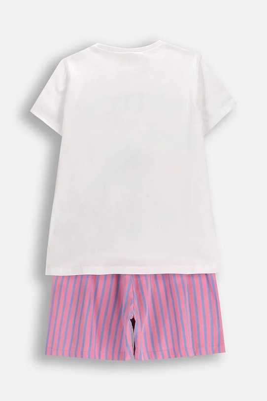 Coccodrillo piżama dziecięca bawełniana WC6448204LGD fioletowy SS26