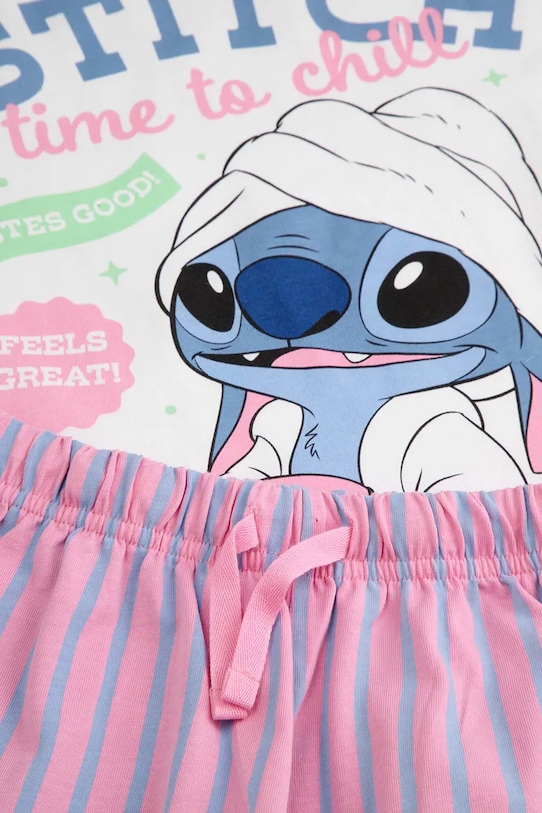 Coccodrillo piżama dziecięca bawełniana fioletowy WC6448204LGD