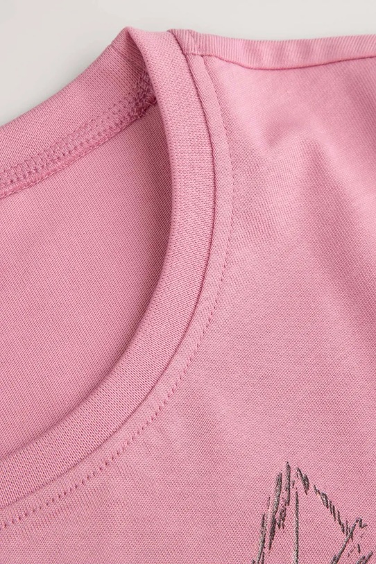 Dziewczynka Coccodrillo piżama dziecięca bawełniana WC6448205PJS różowy