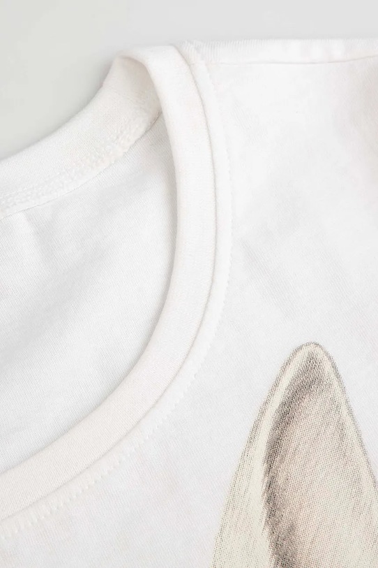 Dziewczynka Coccodrillo piżama dziecięca bawełniana WC6448208PJS biały