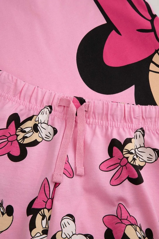 Coccodrillo pidžama za djecu od pamuka roza WC6448201LGD