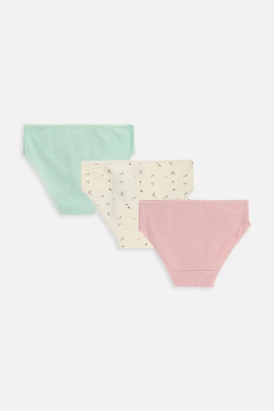 Coccodrillo majtki dziecięce bawełniane z elastanem 3-pack WC6406302PAN multicolor SS26