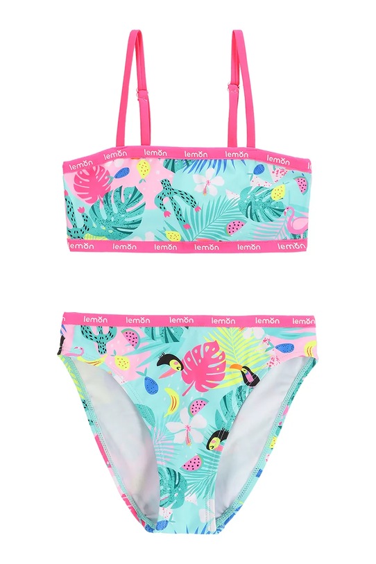 Lemon Explore strój kąpielowy dwuczęściowy dziecięcy multicolor WL6376505SWG