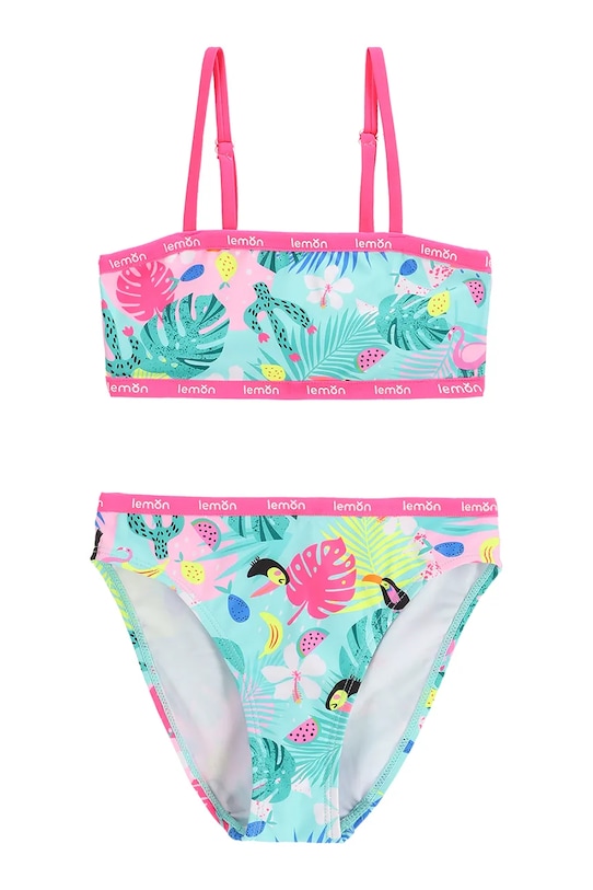 Lemon Explore strój kąpielowy dwuczęściowy dziecięcy multicolor WL6376505SWG