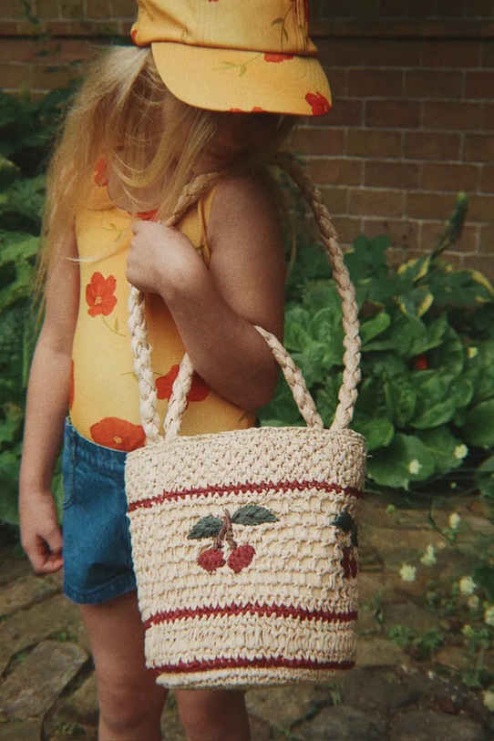 Konges Sløjd costume da bagno intero per bambini ABRIA SWIMSUIT GRS KS105243.PPY2