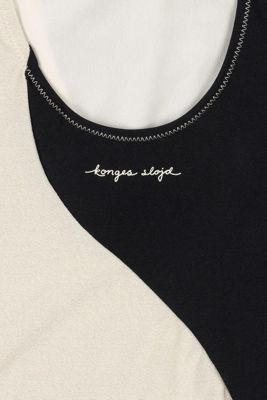 Dziewczynka Konges Sløjd strój kąpielowy jednoczęściowy dziecięcy TAO SWIMSUIT KS105546.PPY2 biały