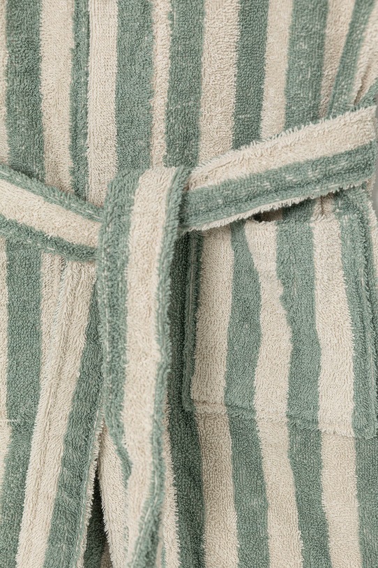 Chłopiec Liewood szlafrok bawełniany dziecięcy Lily Bathrobe LW20667.PPY2 zielony