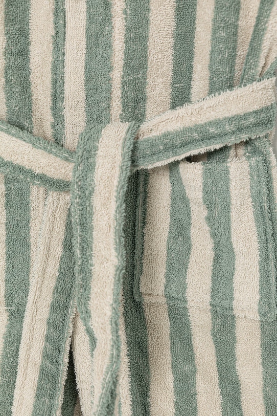 Chłopiec Liewood szlafrok bawełniany dziecięcy Lily Bathrobe LW20667.PPY2 zielony