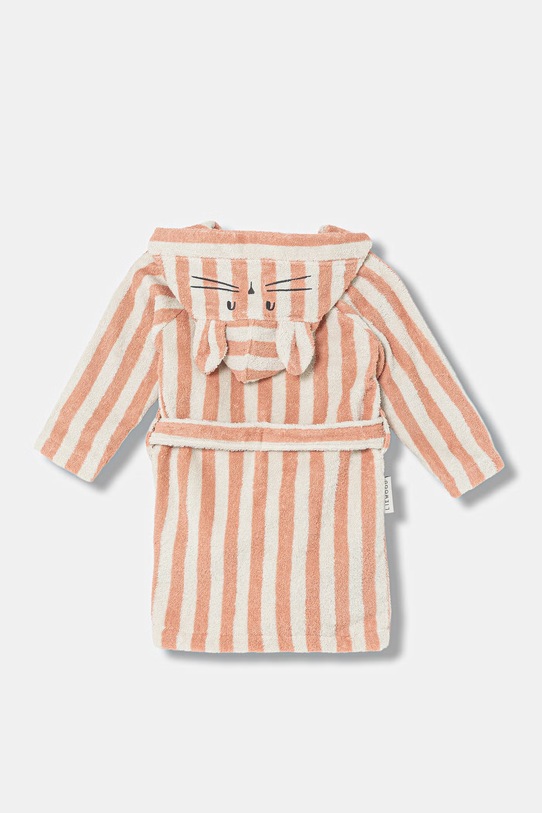 Liewood szlafrok bawełniany dziecięcy Lily Bathrobe LW20667.PPY2 pomarańczowy SS26