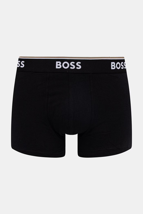 BOSS боксеры для мужчин из хлопка с эластаном Trunk 3P Power Desig 3 шт. 50554443 чёрный SS26