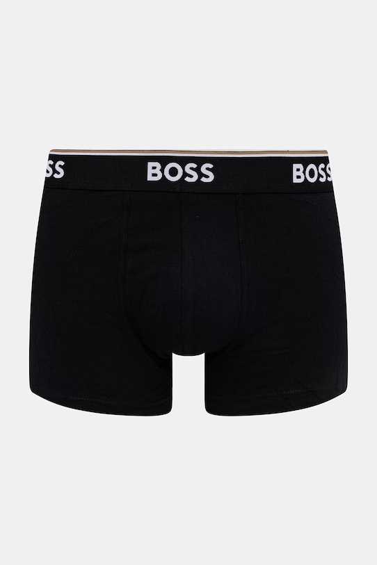 BOSS боксеры для мужчин из хлопка с эластаном Trunk 3P Power Desig 3 шт. 50554443 чёрный SS26