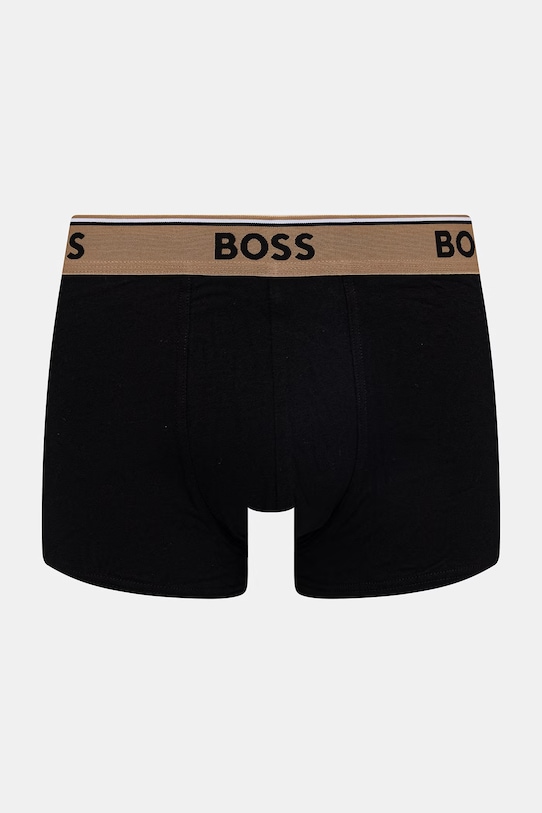 BOSS боксеры для мужчин из хлопка с эластаном Trunk 3P Power Desig 3 шт. чёрный 50554443