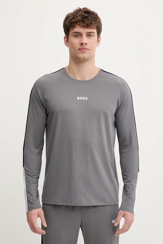 Дрехи Пижама BOSS Balance Long Set 50554773 сив
