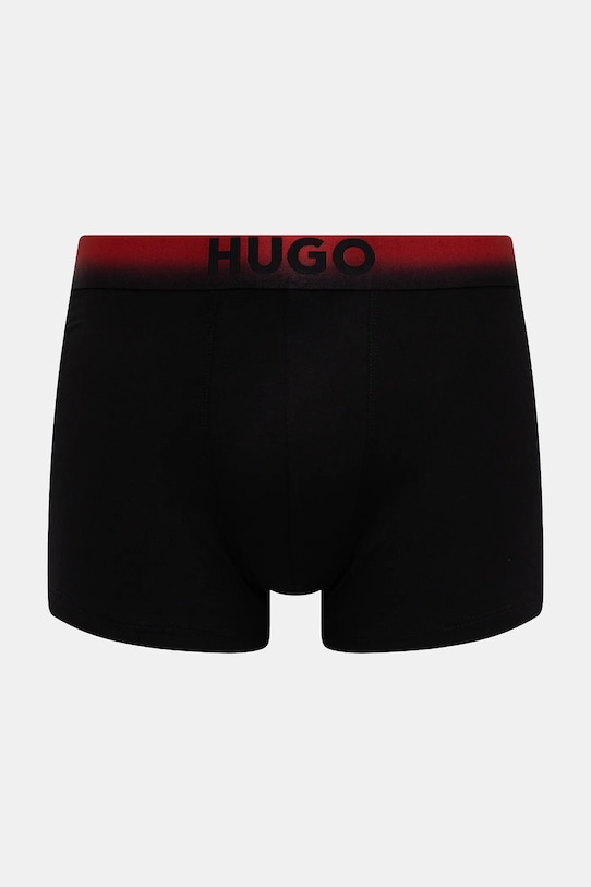 HUGO bokserki TRUNK TRIPLET SPRAY 3-pack 50556563 czarny SS26