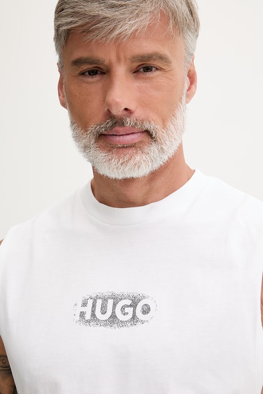 Одежда HUGO пляжный топ для мужчин RAY BEACH_TANK_LOOSE 50555581 бежевый